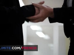 Office Threesome with Shona River and Alice - Brunette Anal Trio Sex