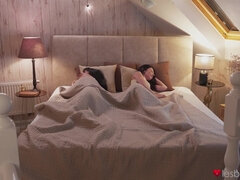 Spicy brunettes lesbian filthy sex scene