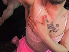 Leie, Grosser arsch, Blasen, Paar, Papi, Deutsch, Handjob, Lingerie