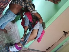 18, 커플, 집에서 만든, 인도인, 청소년, 유니폼