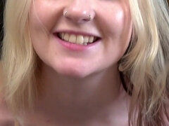 18, Blondine, Håndjob, Pov, Teenager