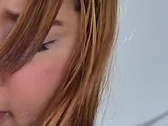 18 éves, Amatőr, Hatalmas hátsó, Cumizás, Latin lány, Tini