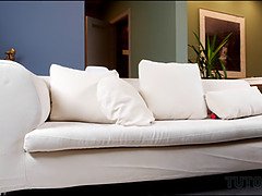 美人, ブロンド, フェラチオ, チン, バック, Hd, 熟年, 母