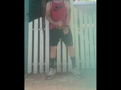 Amatéři, Creampie, Stříkání spermatu, Masturbace, Venku, Na veřejnosti, Sólo