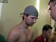 Str8 boi on college fucked in 21yo butt for voyeur fraternity