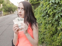 Kont, Zwart, Pijpbeurt, Bruinharig, Hondjeshouding, Vingeren, Buiten, Tiener