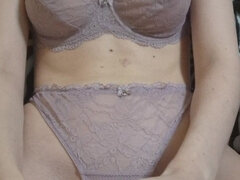 Adorable Sexy Elza Kom Spanks Doll on Ass and Stretches Holes.