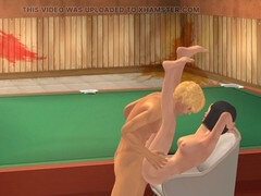 She loses the game and gives me her ass and pussy