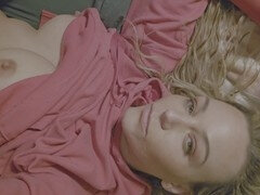 큰 엉덩이, 약간 뚱뚱한, 입에 사정, 사정 샷, 지방, 나이든, 밀프