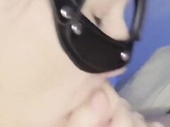 Amatör, Avsugning, Brunett, Par, Sperma i munnen, Gym