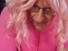 Amatorka, Amerykański, Tatuś, Dildo, Solo