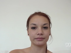 Checa, Jeans, Lencería, Perforación, Coño, Afeitado, Solo, Tetas