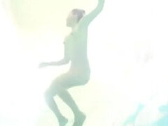 Cute Japanese nude syncrho girl