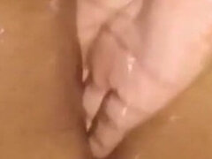 Happy Horny Trans BBW Playing with Her Cute Bottom