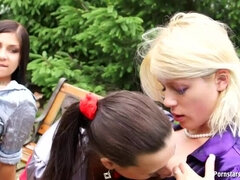 Ruhában, Házi készítésű, Leszbikus, Orgia, Buli, Szatén, Swingers, Nedves