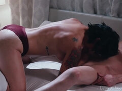 デカ尻, デカチン, 茶髪の, イマラチオ, 下着, 淫乱熟女, 自然山雀, オーガズム