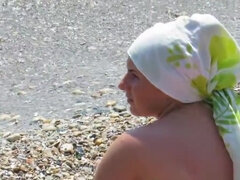 Nice Tits Bikini beach Teens Tanning Topless Voyeur HD Video