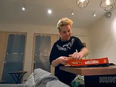 Blondin, Fångad, Hanrej, Flickvän, Pov, Rysk, Tajt, Tuttar