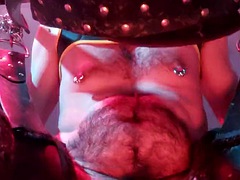 Brawny Bear Fucks Pup Kunter Raw Multi Angle. Pup Kunter Goes ATM and Eats Brawny Bears Cum