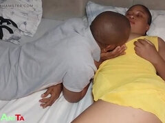 Hot Latina Neighbor Fucks Me Hard With Her Big Black Cock In My Room