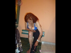 素人, お婆さん, 自家製, オナニー, 熟年, 淫乱熟女, 母, 裸