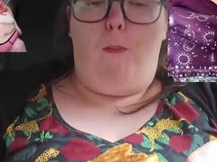 Mulher linda e grande, Morena, Comida, Feito em casa