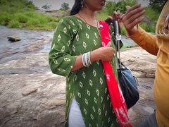 Amateur, Rondelette, Mixte, Couple, Indienne, Public