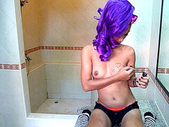 Asiat, Bikini, Offentlig, Mager, Thai