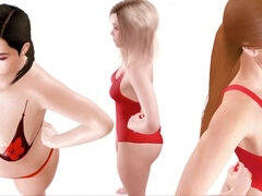 Debela dekleta, Velika rit, Okrogla, Velika, Joške