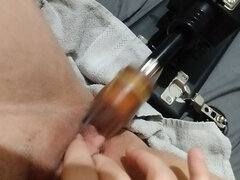 Clitoris grande, Francés, Maquina de follar, Transexual, Solo