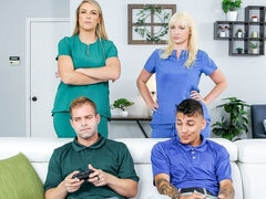 Velika rit, Velik kurac, Velike joške, Fafanje, Doggystyle, Dva para, Milf