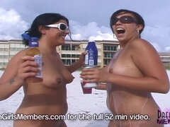 Bikini, Flashen, Im freien, Öffentlich