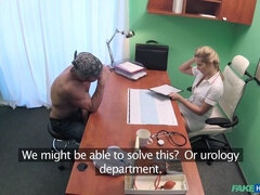 Arsch, Arzt, Handjob, Krankenschwester, Büro, Muschi, Uniform, Spanner