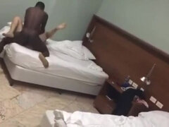 Fucked Latina Milf while my friend hides and records