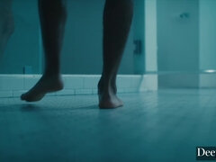 Rubia, Mamada, Estilo perrito, Rostro sentado, Corridas faciales, Orgasmo, Montar, Chorro