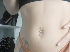 Trying on my bikinis for the summer