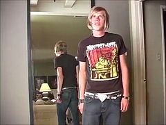 Porn casting young blond boy