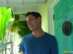 Røv, Blondine, Komme på ansigtet, Ældre kvinde, Piercing