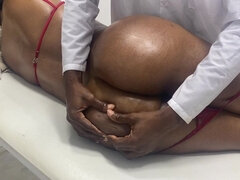 Daring Masseuse Fucks Trans in Tantric Massage Session