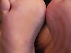 아마추어, 발, 페티쉬, 발 페티쉬, 게이, 집에서 만든, 혼자