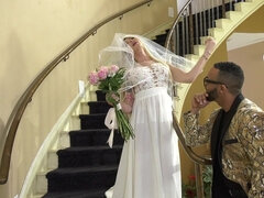 Shemale bride Aubrey Kate sodomy video