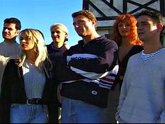 Anál, Kuřba, Brunetka, Striekanie semena, Európskej, Skupina, Kozičky