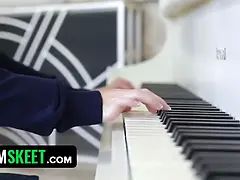 ブロンド, フェラチオ, カワイイ, 顔射, Hd, 小柄, ティーン, オッパイの