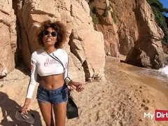 Amateur, Culo, Bikini, Mamada, Ébano, Tetas naturales, Pov, Público