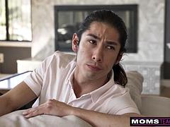 It Takes Stepson  a HandyMan to Fix April Snow s Wet Pussy by Moms Teach Sex: Porn