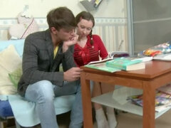 Anal, Brunette, Ansiktssperm, Barbert