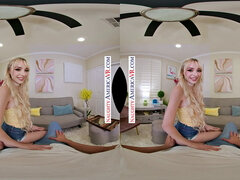 College hottie Cecelia Taylor finds out her brother's friend is packin' some serious sausage