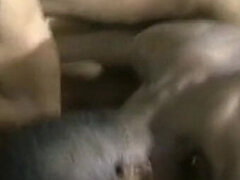 Anal, Svart, Fyrkant, Homosexuell, Mager, Vintage