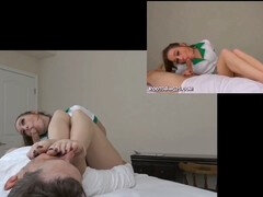 Americké, Kuřba, Sperma v puse, Nohy, Honění