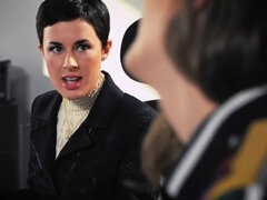 Brunetta, Schizzo di sborra, Facciale, Hd, Terzetto